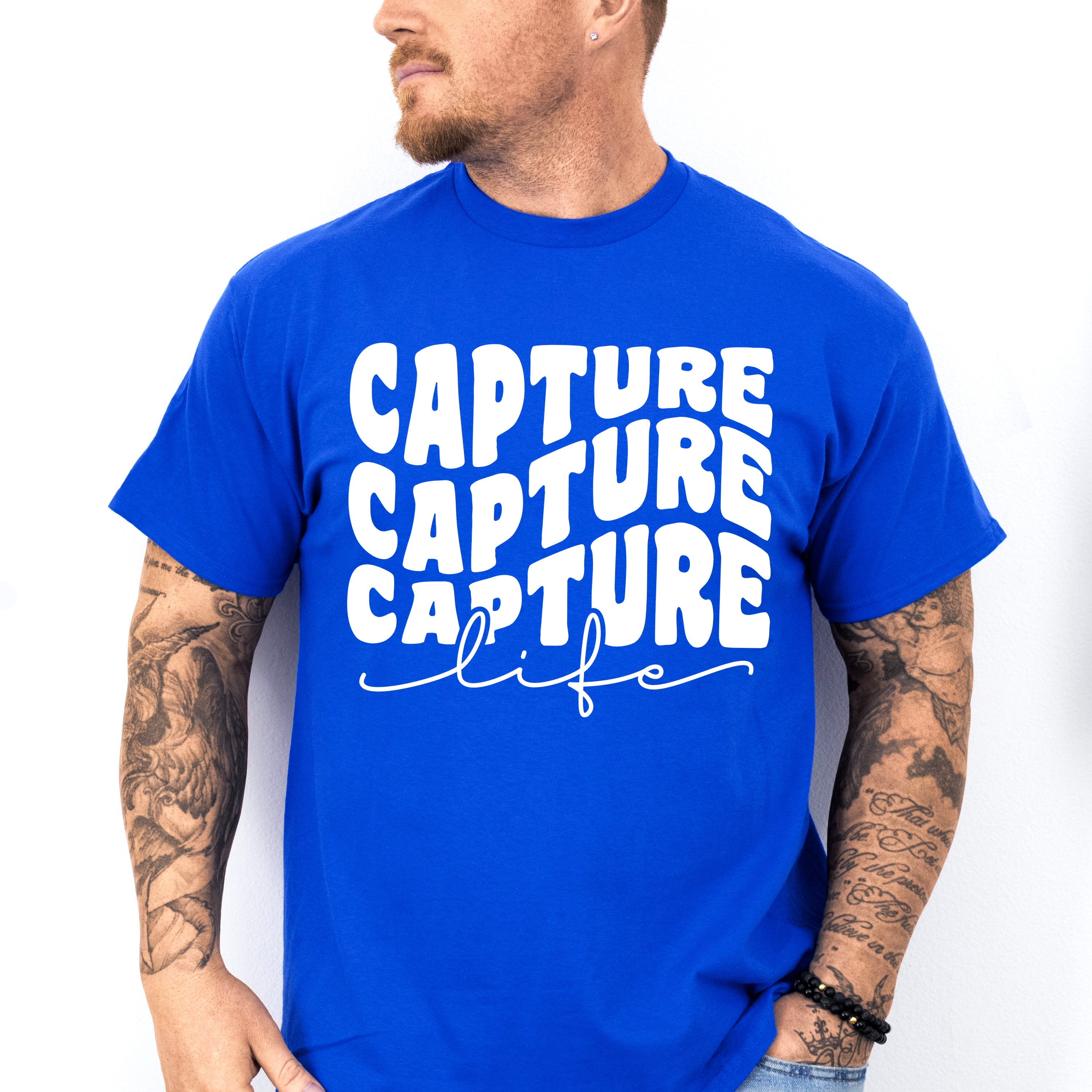 Capture Life - Photography Unisex Crewneck T-Shirt Sweatshirt Hoodie