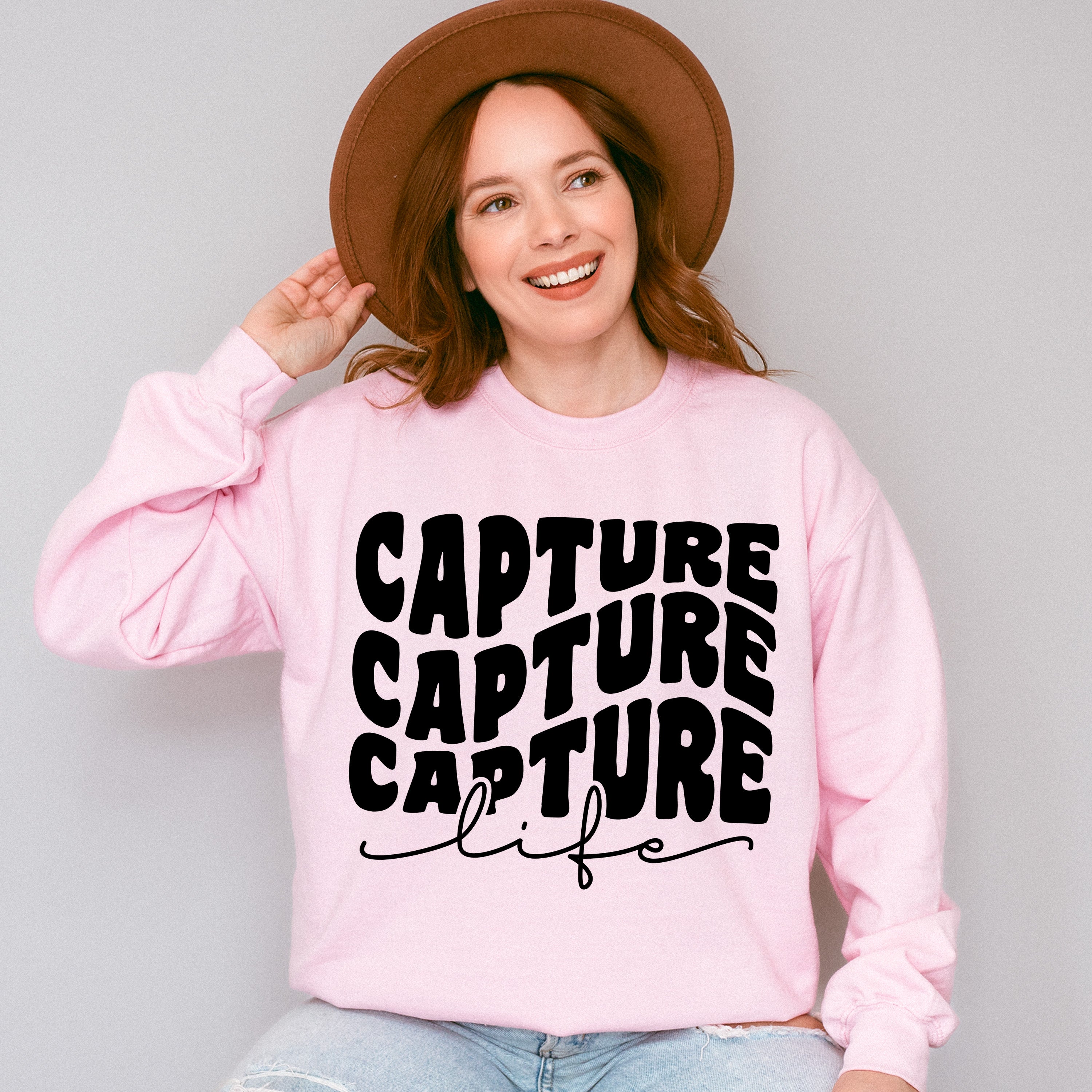 Capture Life - Photography Unisex Crewneck T-Shirt Sweatshirt Hoodie