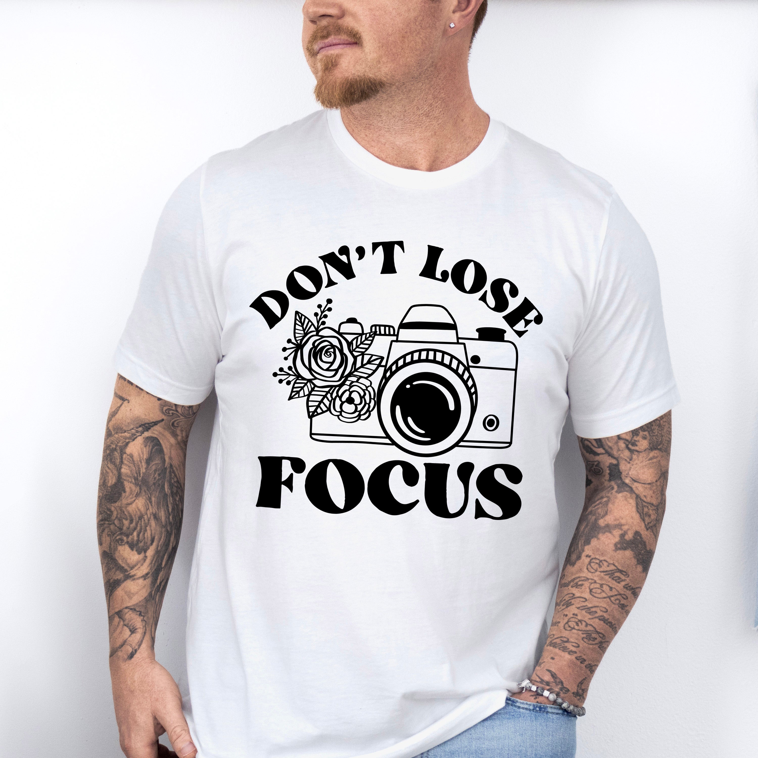 Don't Lose Focus - Photography Unisex Crewneck T-Shirt Sweatshirt Hoodie