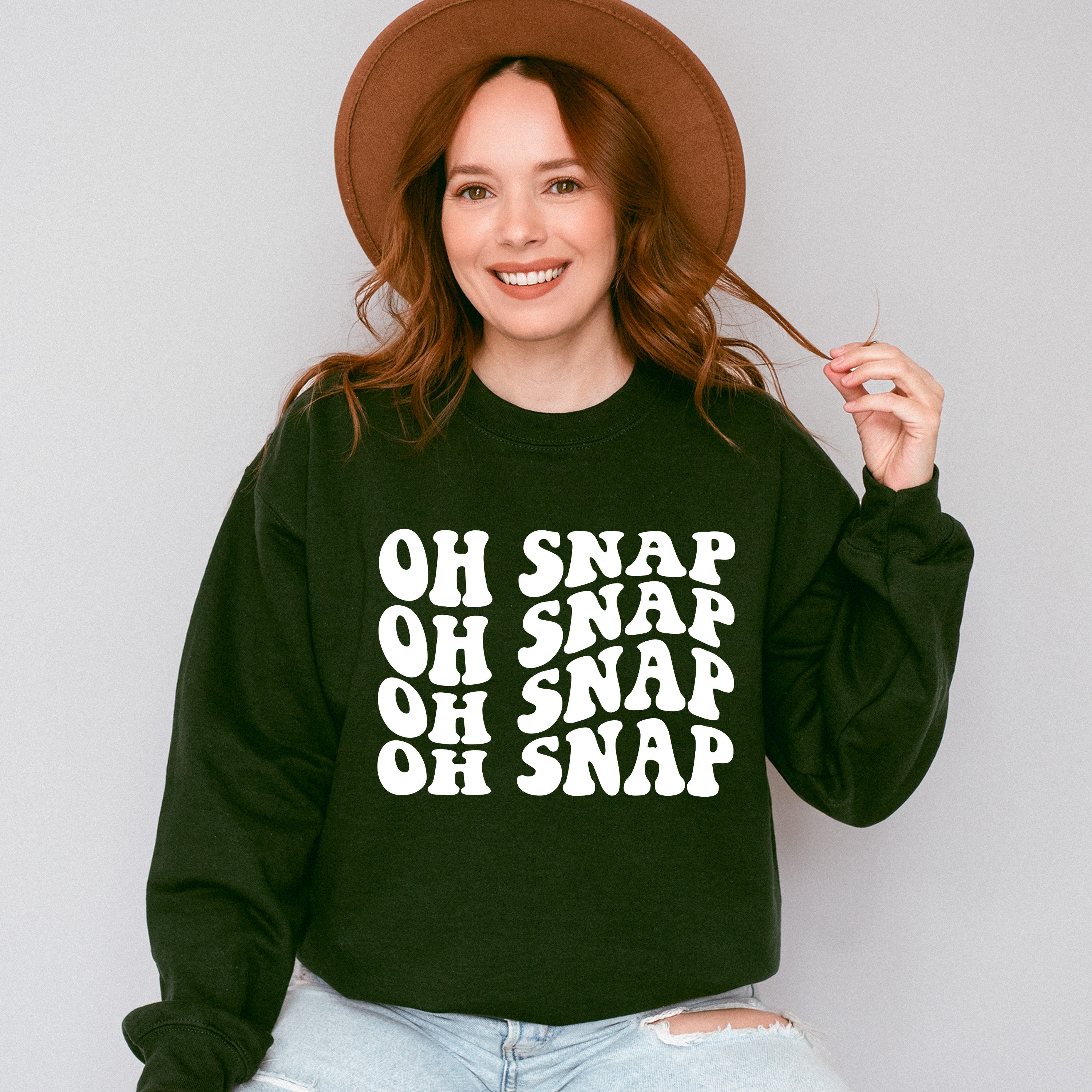 Oh Snap Design - Photography Unisex Crewneck T-Shirt Sweatshirt Hoodie