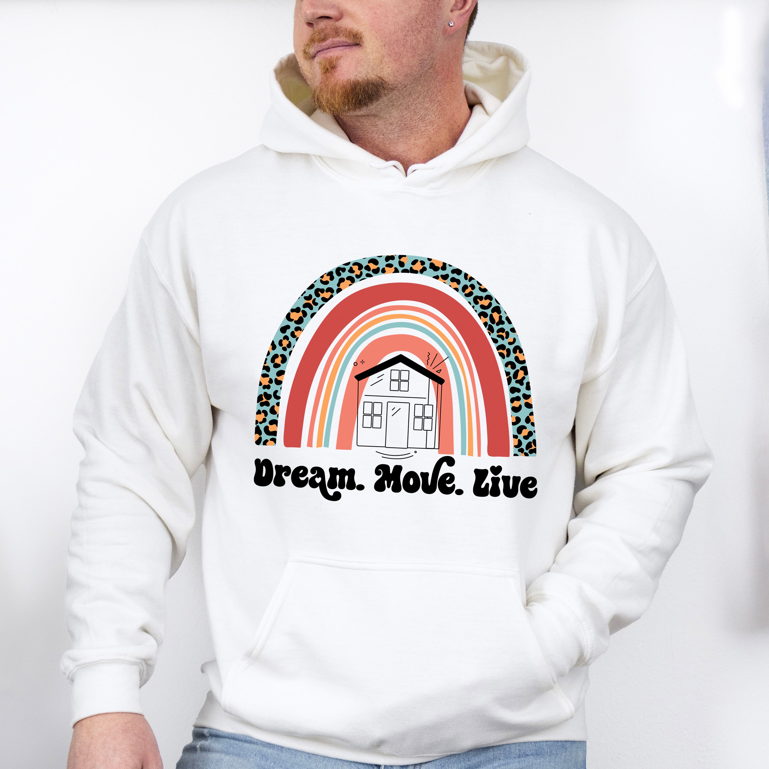 Dream Move Live - Realtor Unisex Crewneck T-Shirt Sweatshirt Hoodie