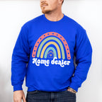 Home Dealer Rainbow Design - Realtor Unisex Crewneck T-Shirt Sweatshirt Hoodie