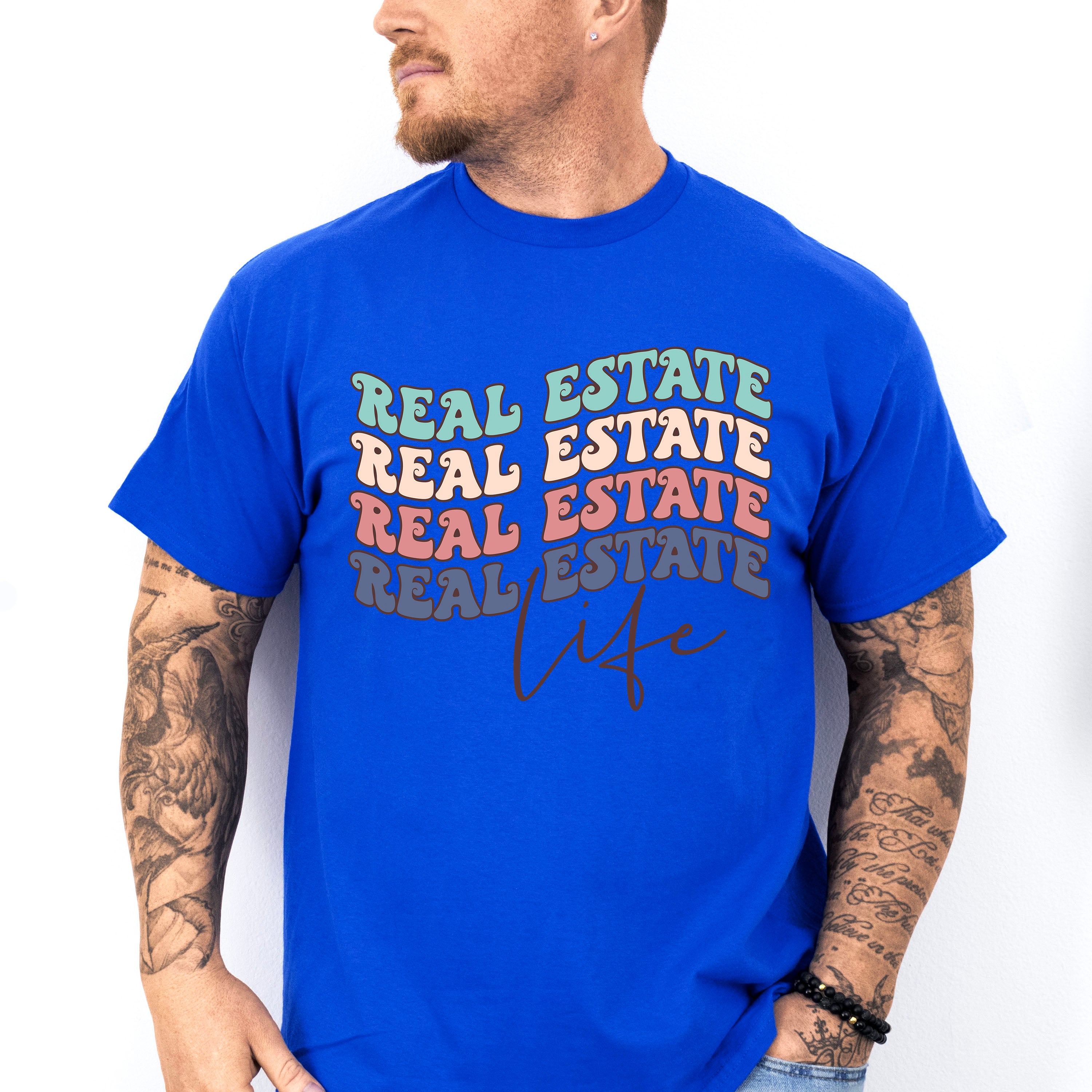 Real Estate Life - Realtor Unisex Crewneck T-Shirt Sweatshirt Hoodie