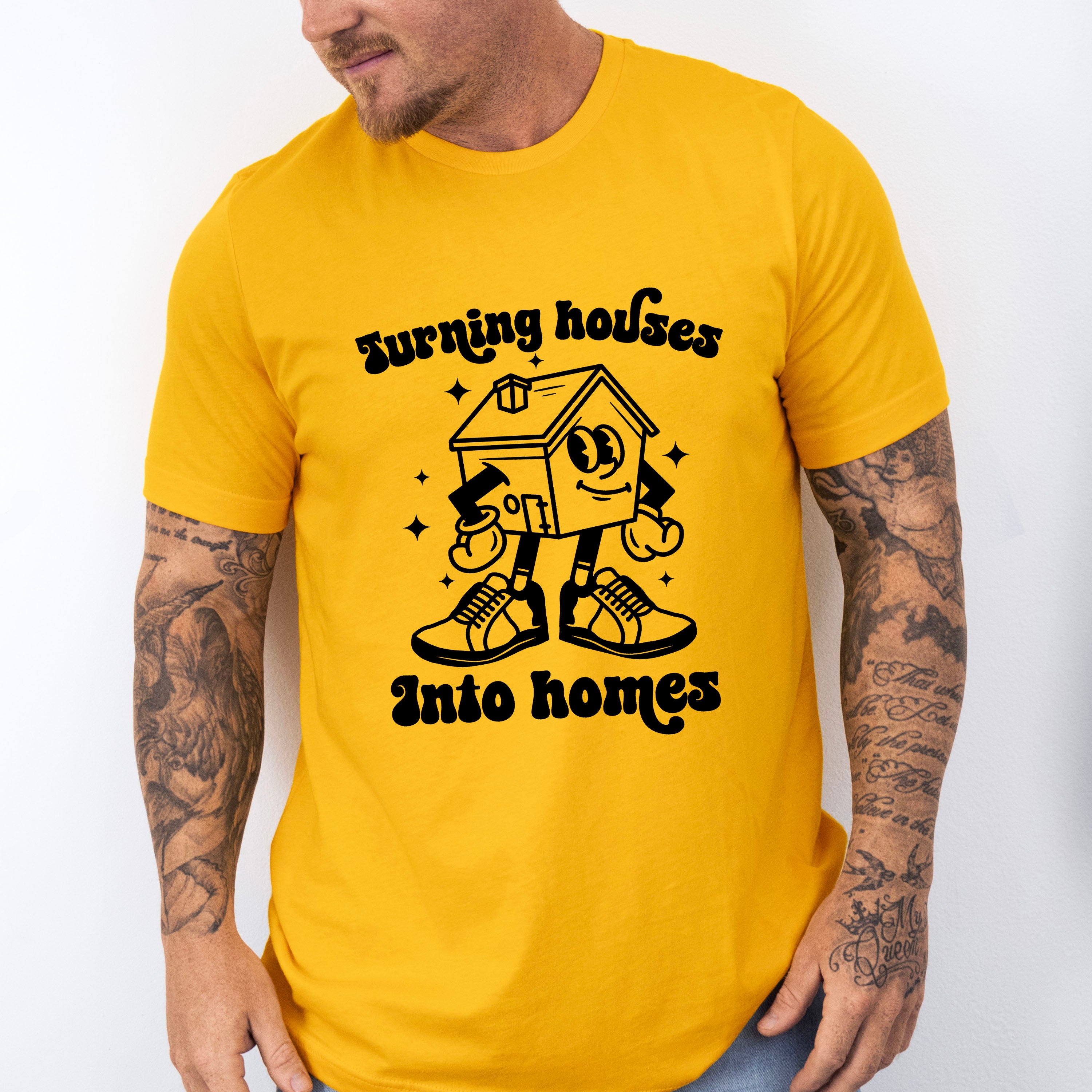 Turning Houses Into Homes - Realtor Unisex Crewneck T-Shirt Sweatshirt Hoodie