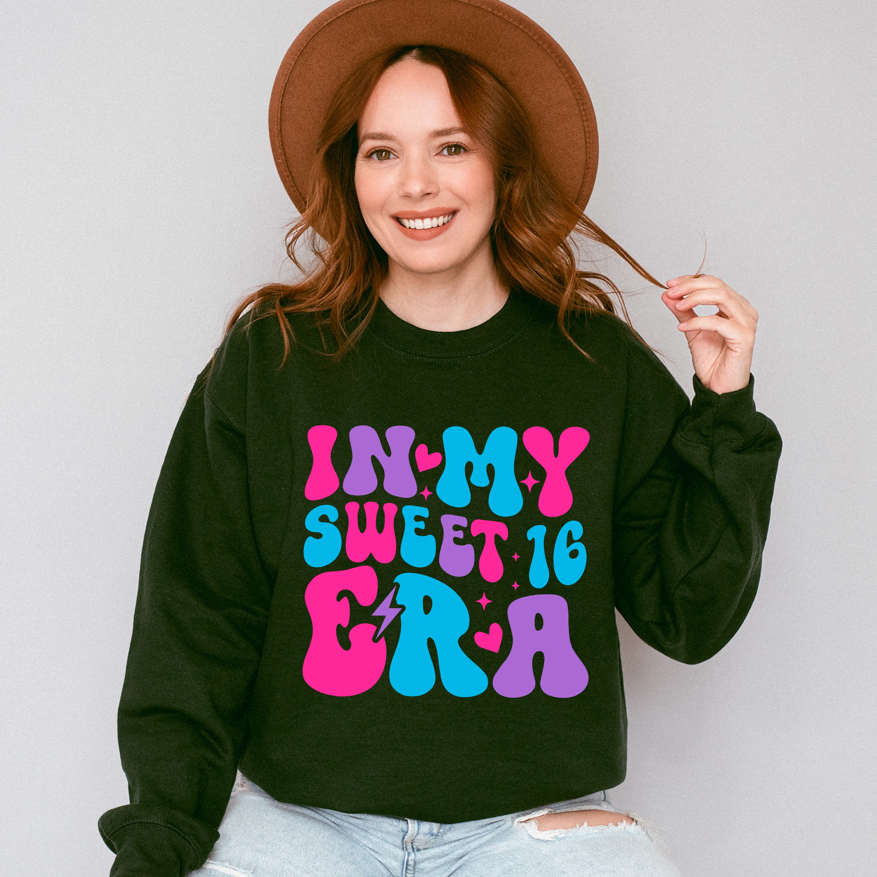 In My Sweet 16 Era - Sweet 16 Unisex Crewneck T-Shirt Sweatshirt Hoodie