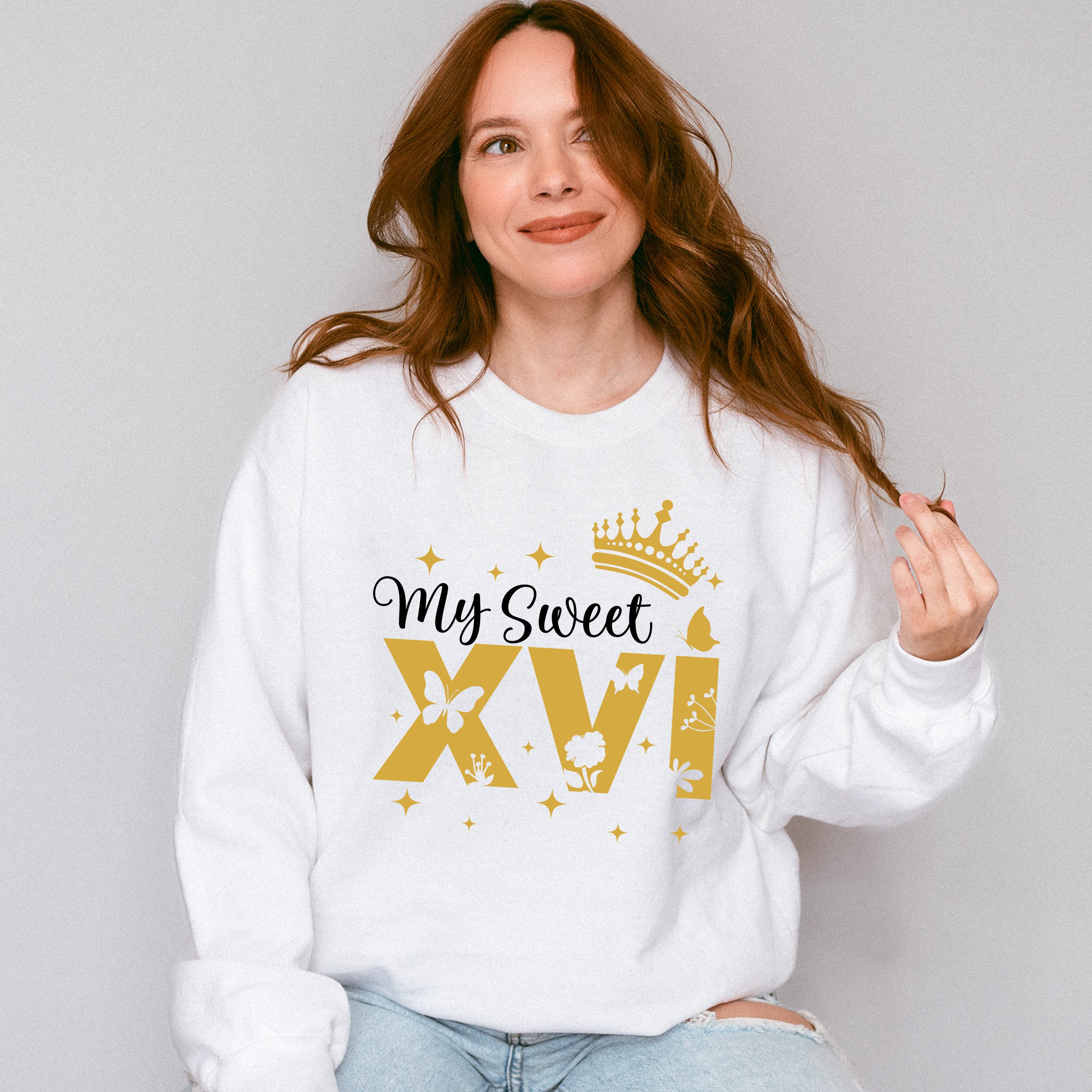 My Sweet XVI - Sweet 16 Unisex Crewneck T-Shirt Sweatshirt Hoodie