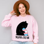 Mama Bear - Transgender Unisex Crewneck T-Shirt Sweatshirt Hoodie