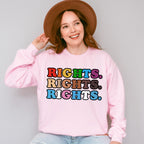 Rights Rights Rights - Transgender Unisex Crewneck T-Shirt Sweatshirt Hoodie
