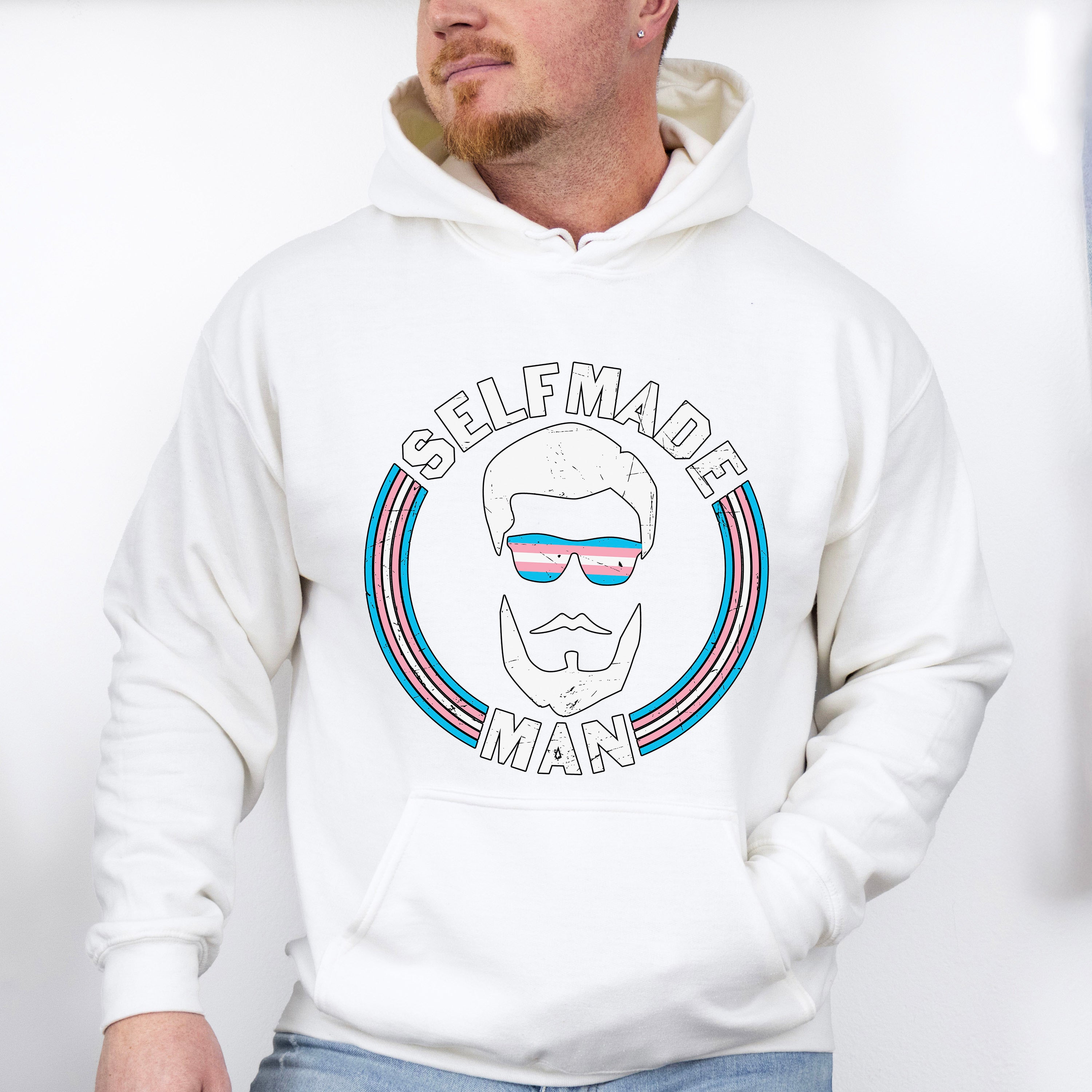 Self Made Man - Transgender Unisex Crewneck T-Shirt Sweatshirt Hoodie