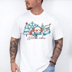 Winter Vibes - Winter Unisex Crewneck T-Shirt Sweatshirt Hoodie
