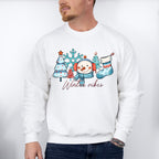 Winter Vibes - Winter Unisex Crewneck T-Shirt Sweatshirt Hoodie