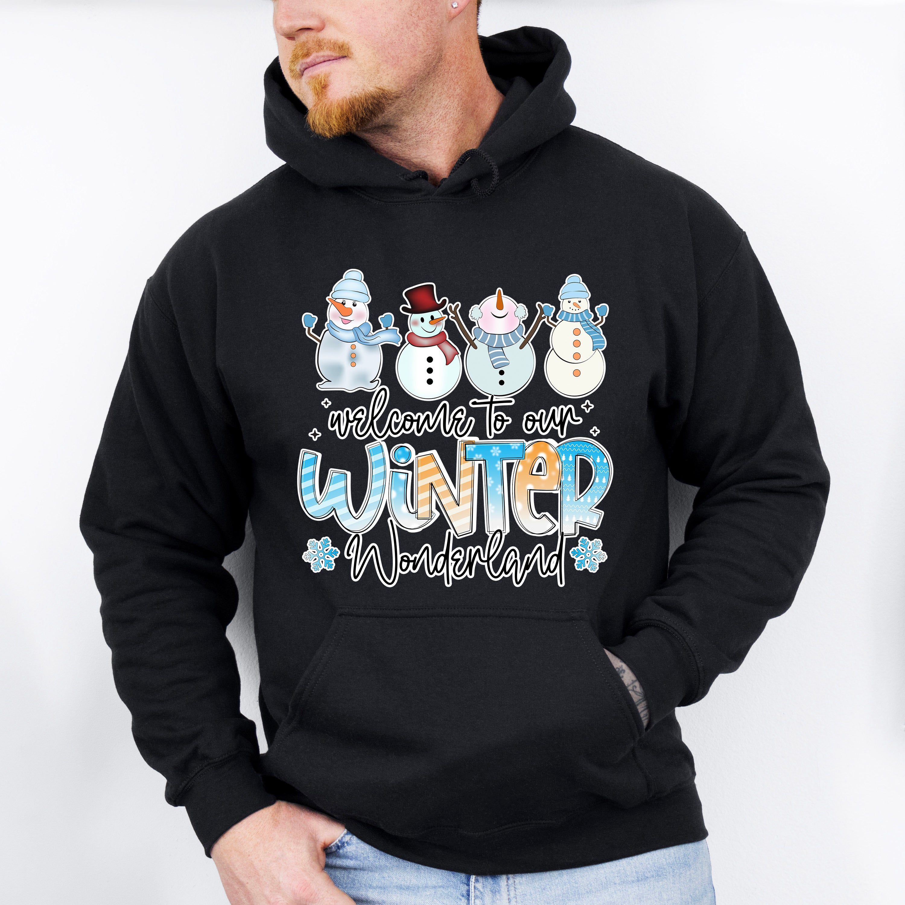 Welcome To Our Winter Wonderland - Winter Unisex Crewneck T-Shirt Sweatshirt Hoodie