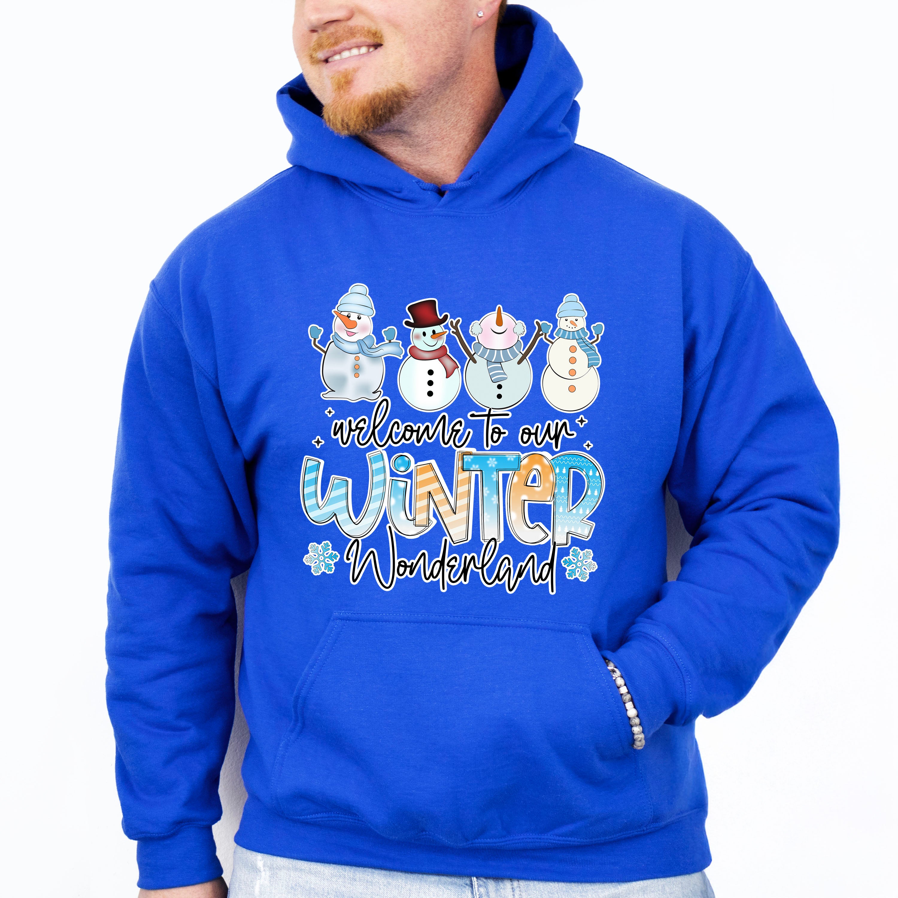 Welcome To Our Winter Wonderland - Winter Unisex Crewneck T-Shirt Sweatshirt Hoodie