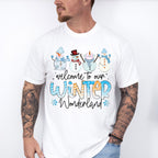 Welcome To Our Winter Wonderland - Winter Unisex Crewneck T-Shirt Sweatshirt Hoodie