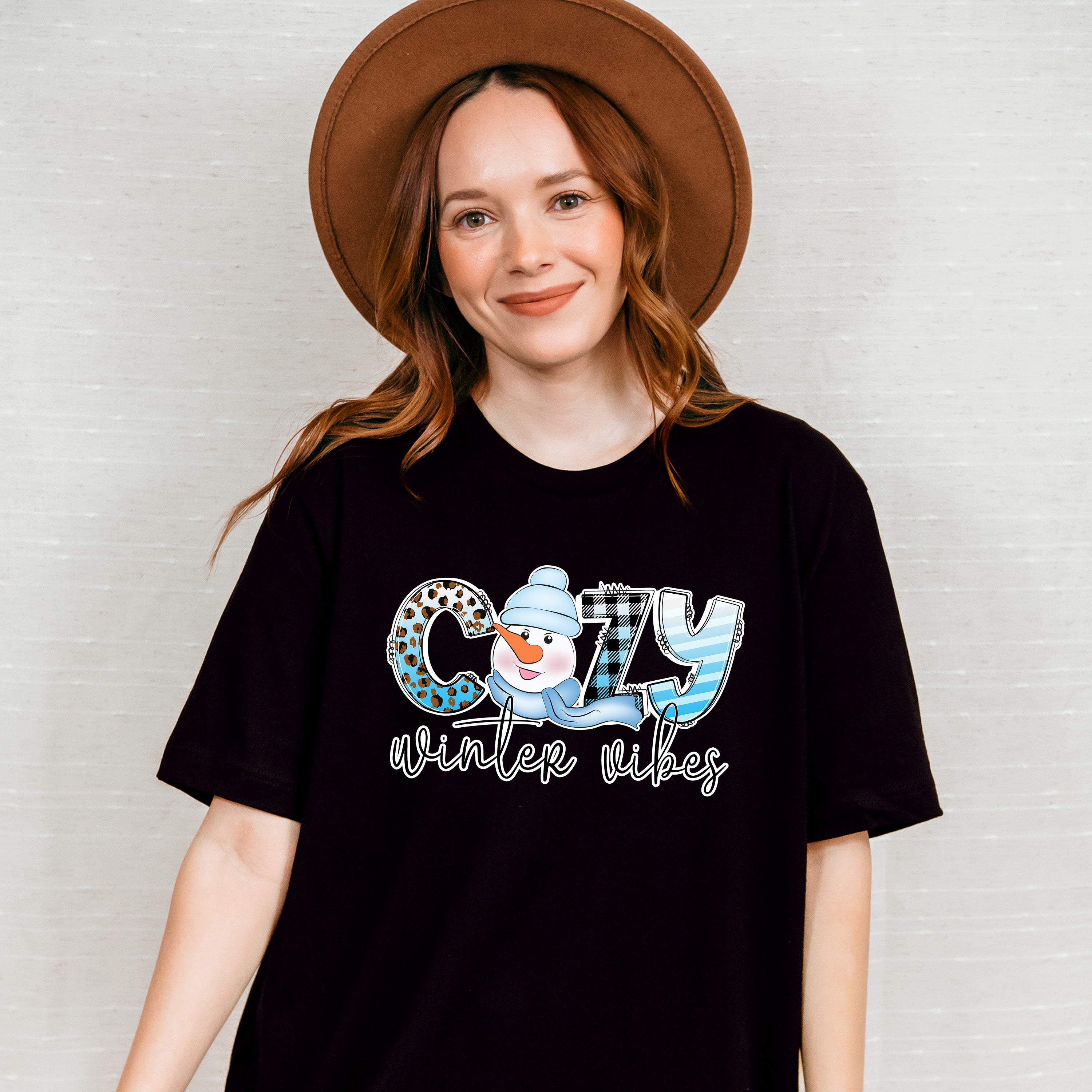 Cozy Winter Vibes - Winter Unisex Crewneck T-Shirt Sweatshirt Hoodie