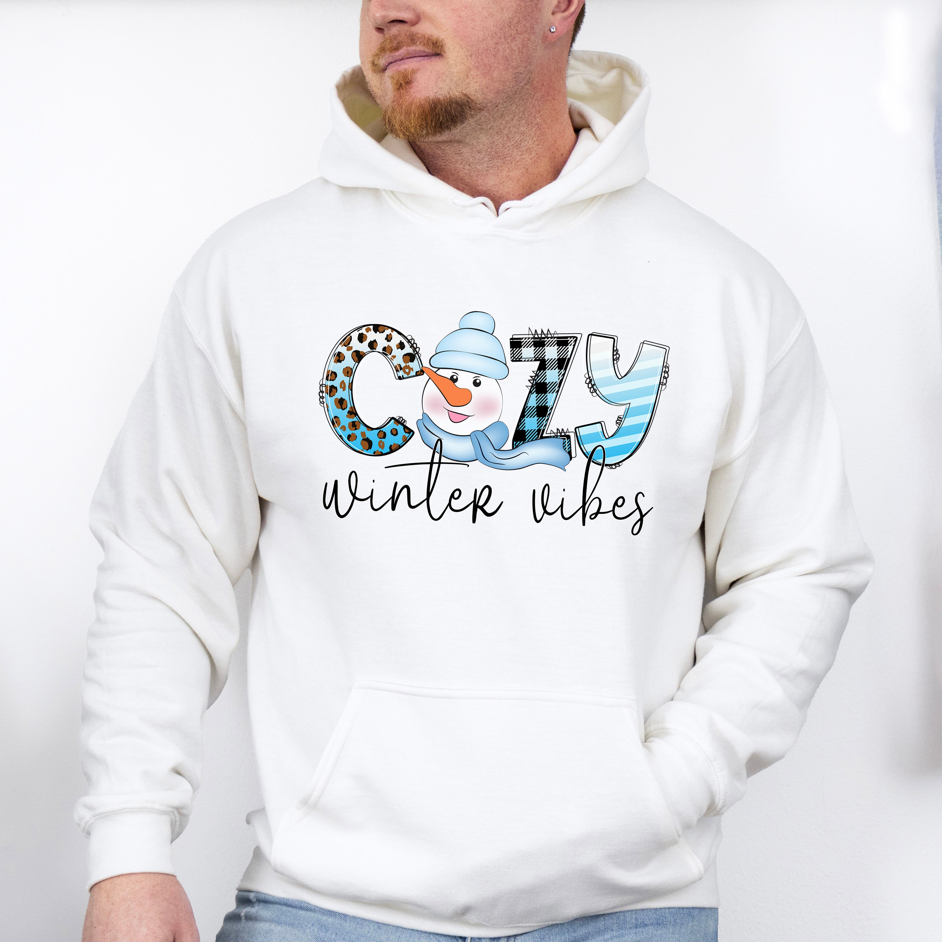 Cozy Winter Vibes - Winter Unisex Crewneck T-Shirt Sweatshirt Hoodie