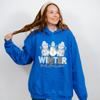 Winter Vibes Snowman Design - Winter Unisex Crewneck T-Shirt Sweatshirt Hoodie