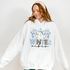 Winter Vibes Snowman Design - Winter Unisex Crewneck T-Shirt Sweatshirt Hoodie
