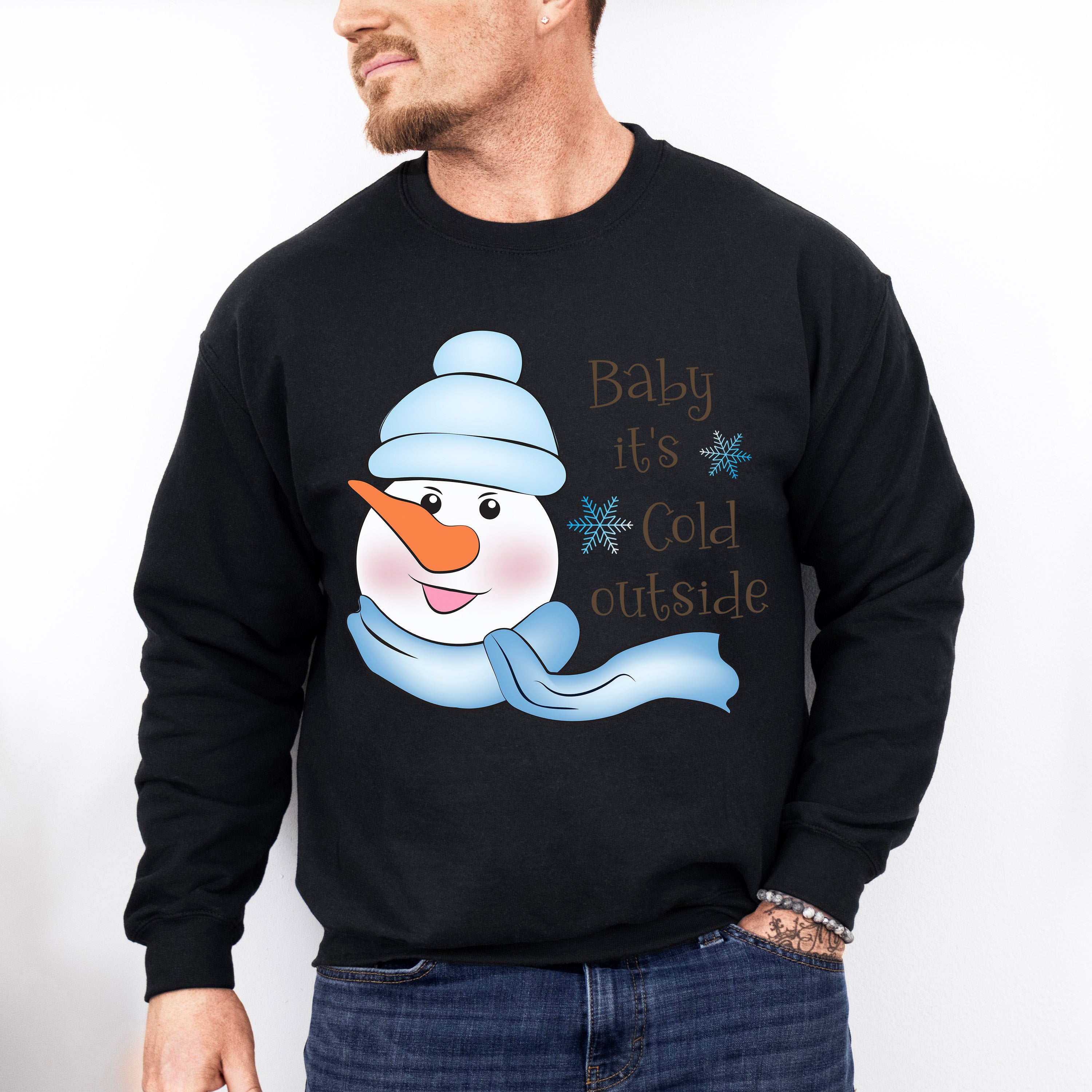 Baby It's Cold Outside - Winter Unisex Crewneck T-Shirt Sweatshirt Hoodie