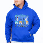 Walking In A Winter Wonderland - Winter Unisex Crewneck T-Shirt Sweatshirt Hoodie