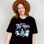 Believe In The Magic - Winter Unisex Crewneck T-Shirt Sweatshirt Hoodie