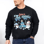 Believe In The Magic - Winter Unisex Crewneck T-Shirt Sweatshirt Hoodie