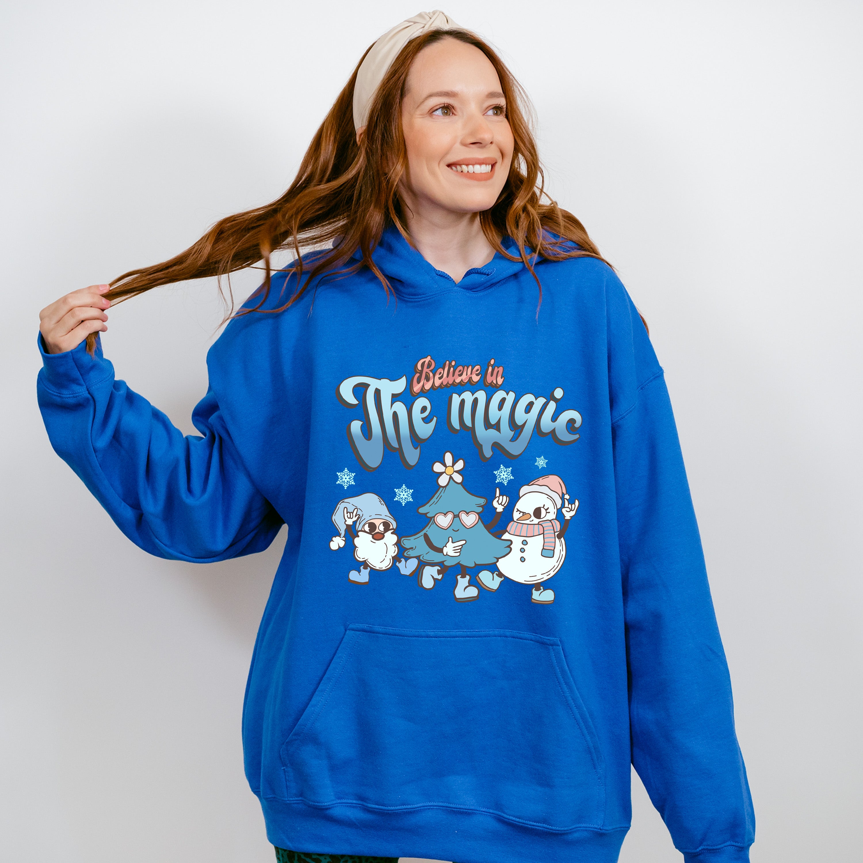 Believe In The Magic - Winter Unisex Crewneck T-Shirt Sweatshirt Hoodie