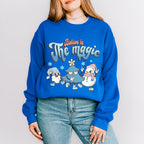 Believe In The Magic - Winter Unisex Crewneck T-Shirt Sweatshirt Hoodie