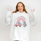 Feelin' A Little Frosty Pink Design - Winter Unisex Crewneck T-Shirt Sweatshirt Hoodie