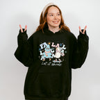 Snowman And Tree Design - Winter Unisex Crewneck T-Shirt Sweatshirt Hoodie