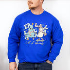 Snowman And Tree Design - Winter Unisex Crewneck T-Shirt Sweatshirt Hoodie