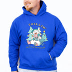 Snowman Chillin' Design - Winter Unisex Crewneck T-Shirt Sweatshirt Hoodie