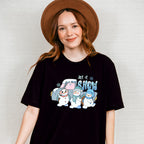 Let It Snow Truck Design - Winter Unisex Crewneck T-Shirt Sweatshirt Hoodie