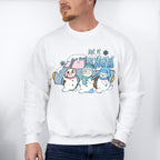 Let It Snow Truck Design - Winter Unisex Crewneck T-Shirt Sweatshirt Hoodie