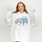 Let It Snow Truck Design - Winter Unisex Crewneck T-Shirt Sweatshirt Hoodie