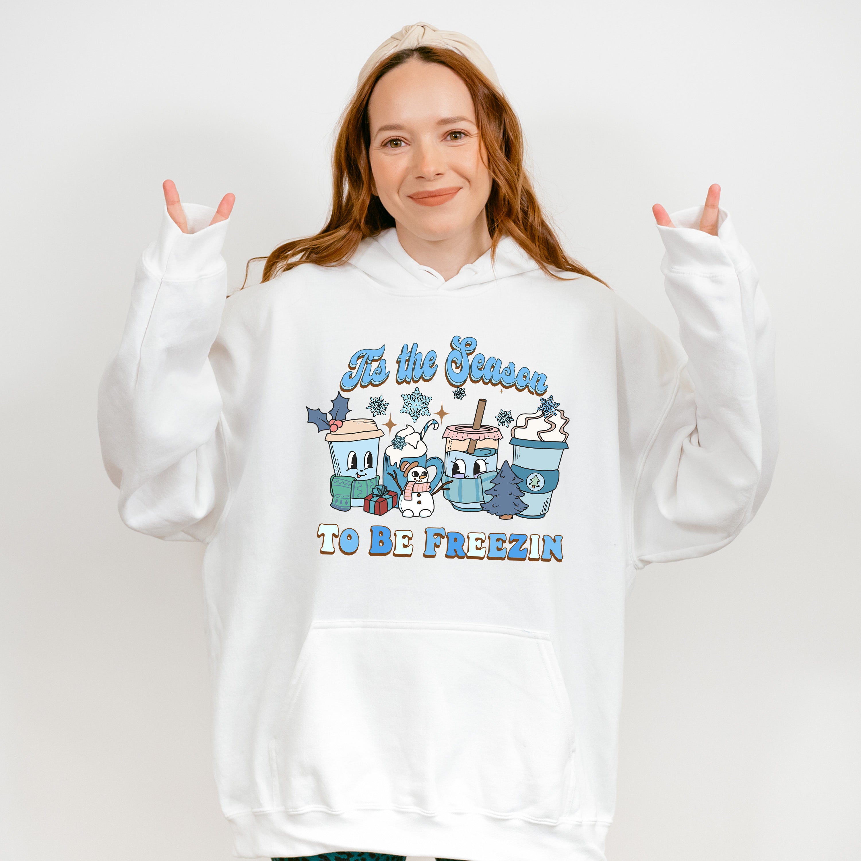 Tis The Season To Be Freezin - Winter Unisex Crewneck T-Shirt Sweatshirt Hoodie