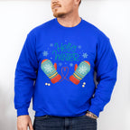 Hello Winter Mittens - Winter Unisex Crewneck T-Shirt Sweatshirt Hoodie