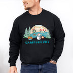 Christmas At The Campground - Winter Unisex Crewneck T-Shirt Sweatshirt Hoodie