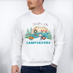 Christmas At The Campground - Winter Unisex Crewneck T-Shirt Sweatshirt Hoodie