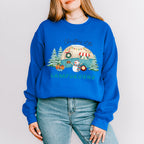 Christmas At The Campground - Winter Unisex Crewneck T-Shirt Sweatshirt Hoodie