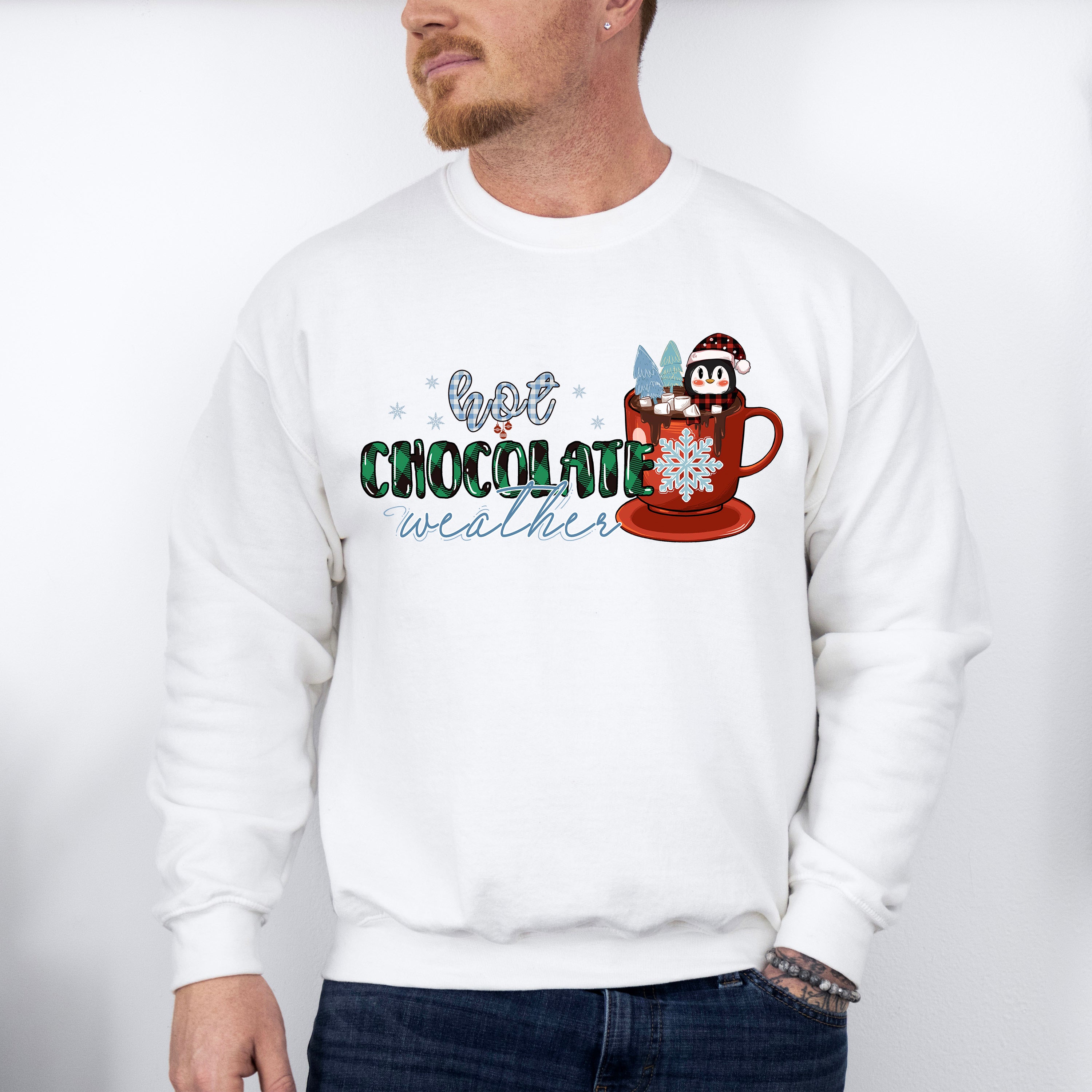 Hot Chocolate Weather - Winter Unisex Crewneck T-Shirt Sweatshirt Hoodie