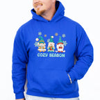 Cozy Season Gnome Design - Winter Unisex Crewneck T-Shirt Sweatshirt Hoodie