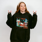Winter Kisses Snowflakes Wishes - Winter Unisex Crewneck T-Shirt Sweatshirt Hoodie