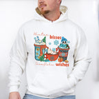 Winter Kisses Snowflakes Wishes - Winter Unisex Crewneck T-Shirt Sweatshirt Hoodie