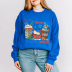 Winter Kisses Snowflakes Wishes - Winter Unisex Crewneck T-Shirt Sweatshirt Hoodie