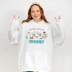 Chillin With My Snowmies - Winter Unisex Crewneck T-Shirt Sweatshirt Hoodie
