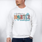 Walking In A Wonderland Design - Winter Unisex Crewneck T-Shirt Sweatshirt Hoodie