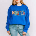 Walking In A Wonderland Design - Winter Unisex Crewneck T-Shirt Sweatshirt Hoodie