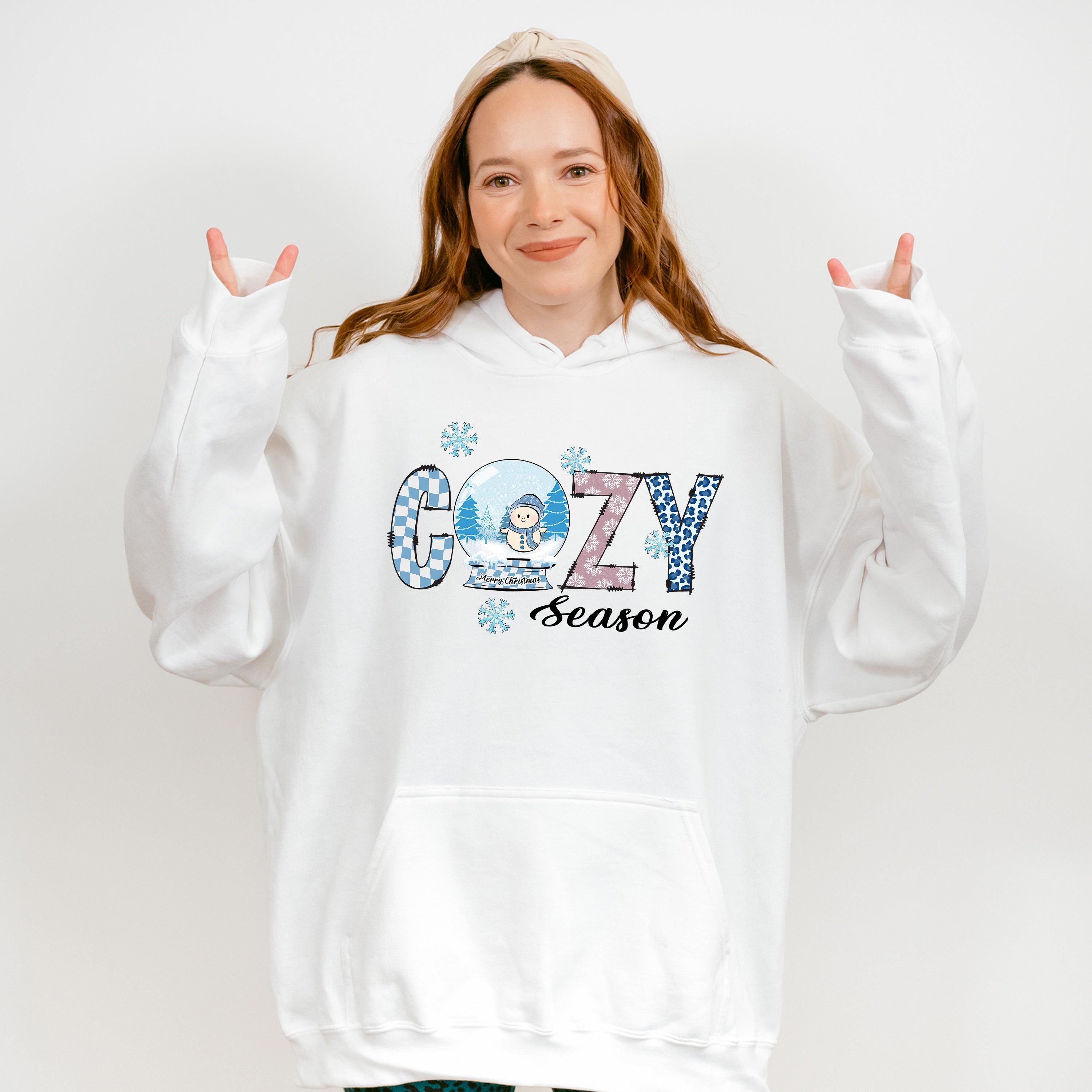 Cozy Season Snow Globe - Winter Unisex Crewneck T-Shirt Sweatshirt Hoodie