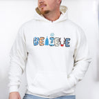 Believe Winter Design - Winter Unisex Crewneck T-Shirt Sweatshirt Hoodie